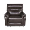 Fortuna Recliner Pwr/Pwr Coffee - as Pic
