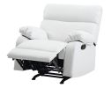 Glory Furniture Manny G532-RC Rocker Recliner , WHITE - as Pic