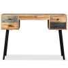 Writing Desk Solid Reclaimed Teak 43.3"x19.6"x29.9" - Multicolour