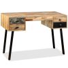 Writing Desk Solid Reclaimed Teak 43.3"x19.6"x29.9" - Multicolour