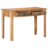 Desk 43.3"x19.7"x29.5" Solid Reclaimed Wood - Brown