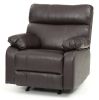 Glory Furniture Manny G535-RC Rocker Recliner , DARK BROWN - as Pic