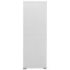 Filing Cabinet Light Gray 35.4"x18.1"x52.8" Steel - Grey