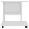 Computer Desk White 31.5"x19.7"x29.5" Engineered Wood - White