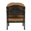 Club Chair; Canvas Natural; Set of 2 - as pic