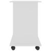 Computer Desk White 31.5"x19.7"x29.5" Engineered Wood - White