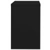 Filing Cabinet Black 35.4"x18.1"x28.5" Steel - Black