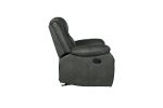 Global United Transitional Leather-Air Reclining Chair - as Pic