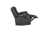 Global United Transitional Leather-Air Reclining Chair - as Pic