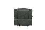 Global United Transitional Leather-Air Reclining Chair - as Pic