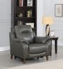 Trento Pwr-Pwr Recliner Charcoa - as Pic