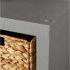 4-Cube Storage Organizer, Solid Black - Gray