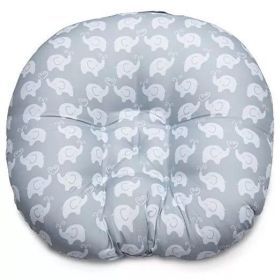 Super Thick And Super Soft Baby Deck Chair Portable (Option: Gray Elephant-65x65cm)